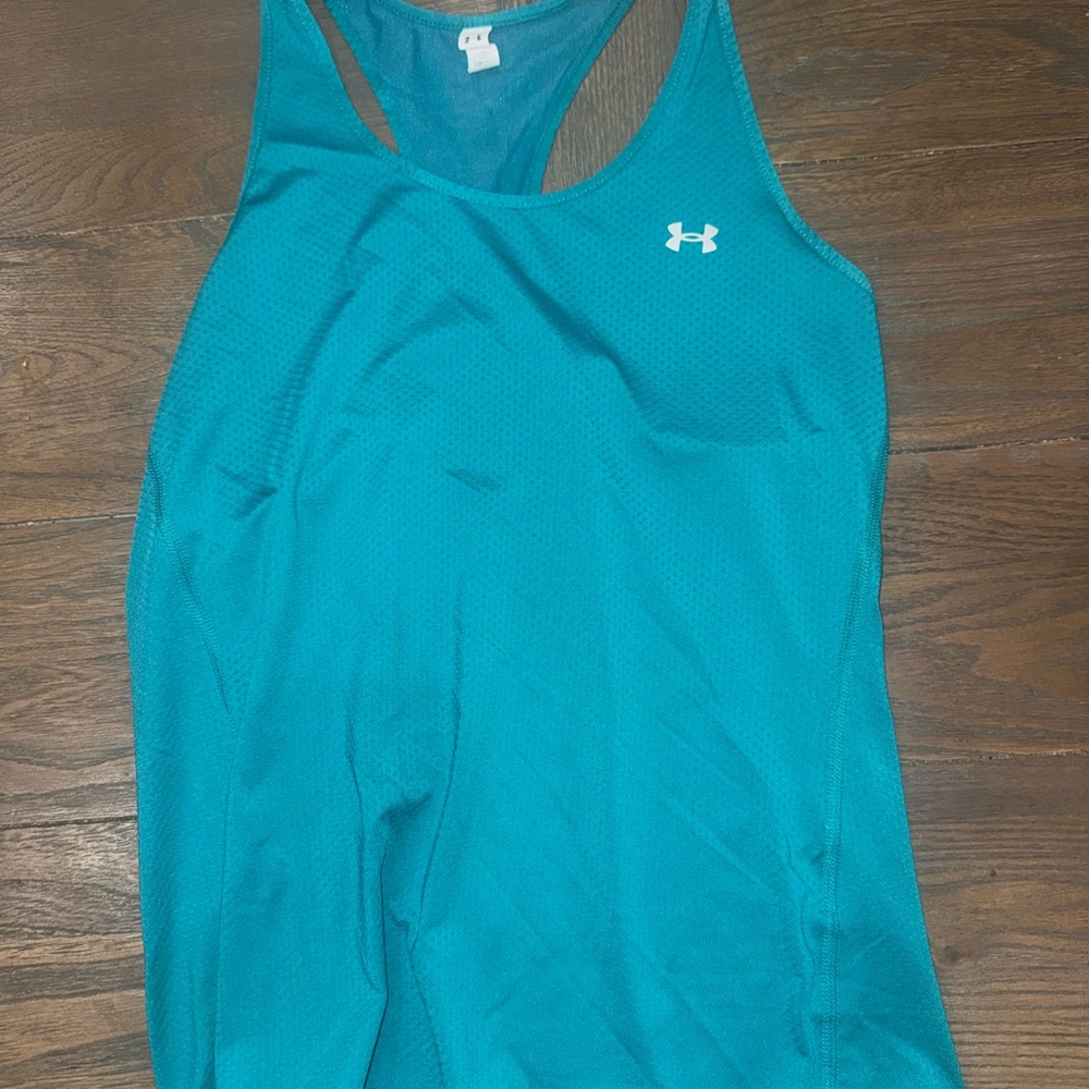 Under Armour Women's Teal Performance Racerback Tank